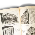 Seurakuntientalo, Bulevardinkatu 16–Annankatu 14 (vasemmalla) ja Vladimirinkatu 32 (oikealla).