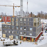 Kankaan alueella on samanaikaisesti käynnissä viisi työmaata.
